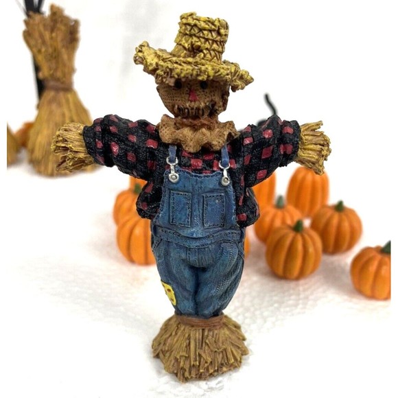 Dept 56 Halloween Village Accessories Set 52704 & Maple Burch Trees 52655 2 Sets - Picture 10 of 16